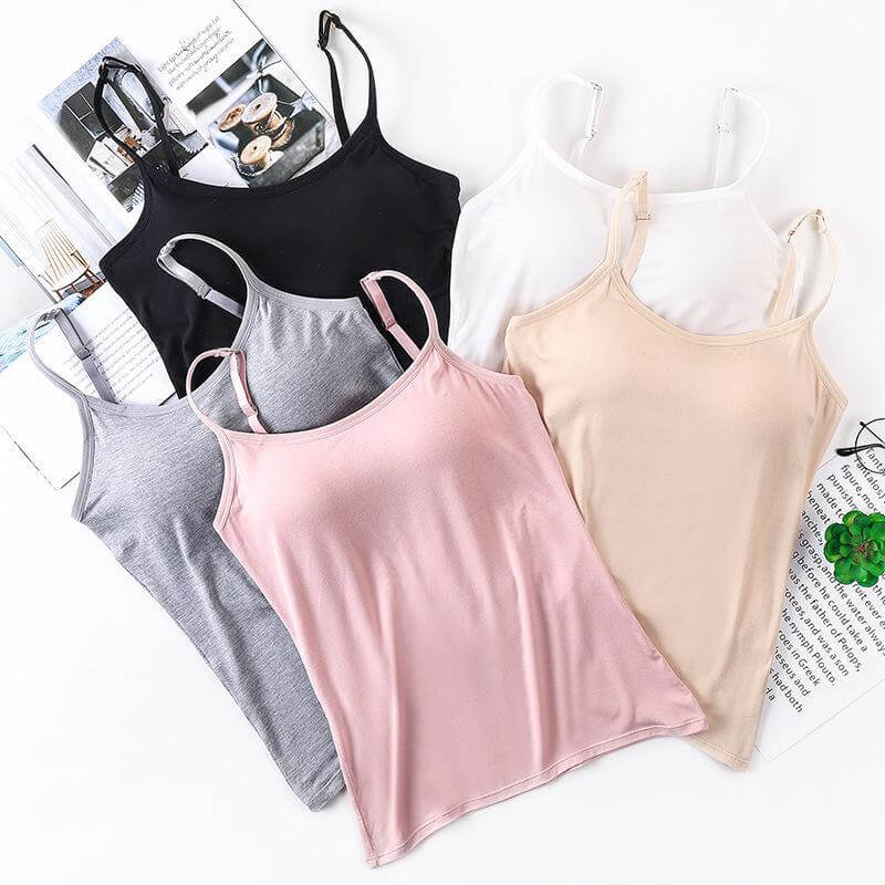 CasualChic™ top with built-in bra