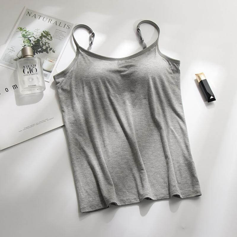 CasualChic™ top with built-in bra