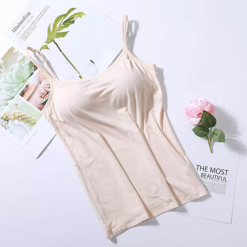 CasualChic™ top with built-in bra