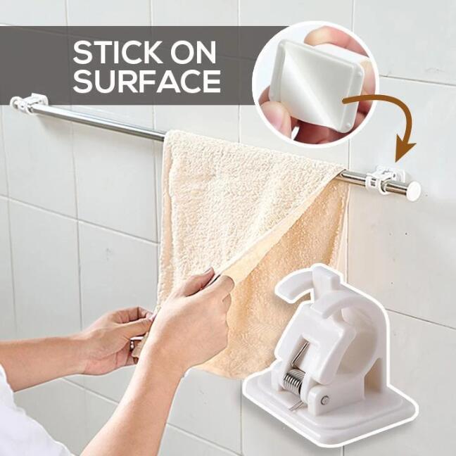CurtainGrip™ Adjustable Curtain Grips | Never drill again!