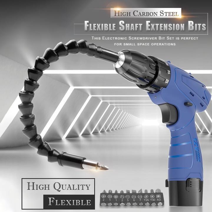SwiftFlex™ Flexible drill bit extension kit