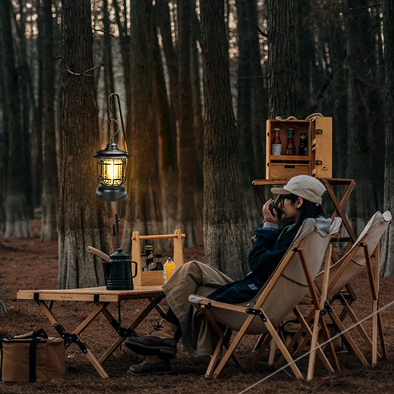 Vintage Lumina™ Portable smart retro lamp