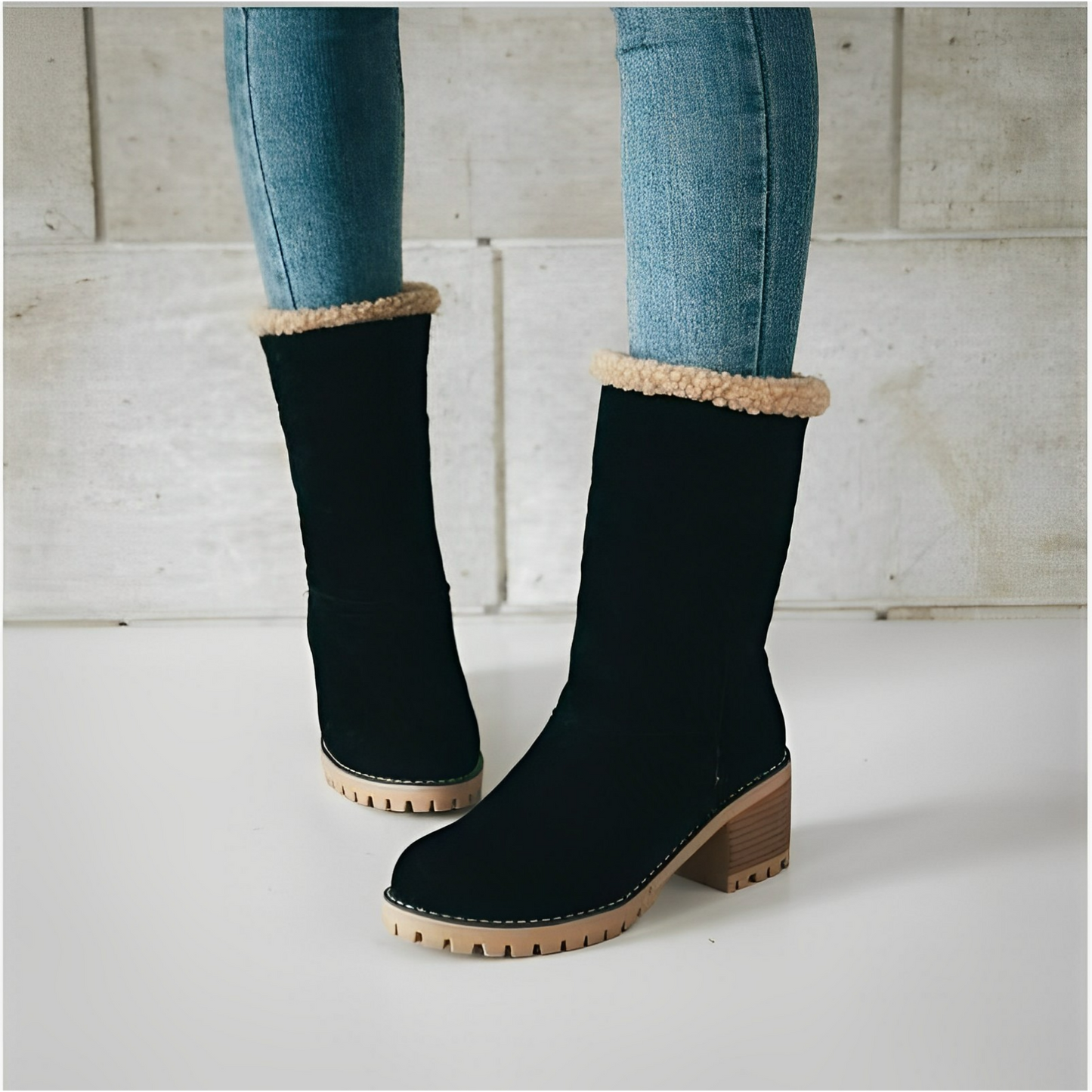 Angeline Bellamy™️ Stylish, warm woolen winter boots