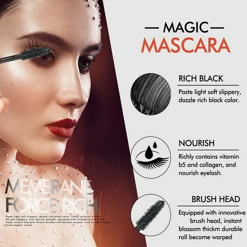 LuxLash™ Waterproof 4D mascara for eyelash growth