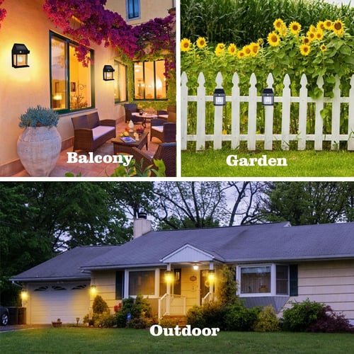 Solar Seren™ Solar-powered outdoor wall lamp