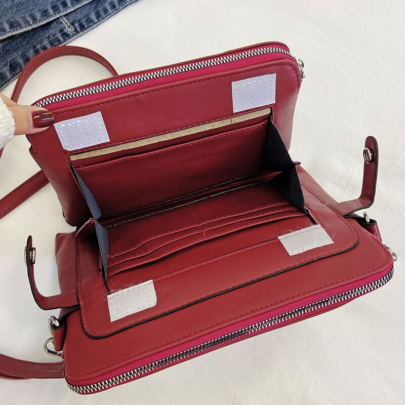 Jolene Bali™️ Three-layer shoulder bag