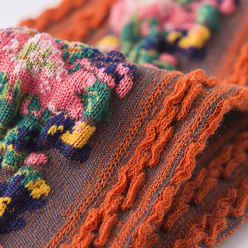 Vimoda™️ Vintage style socks with embroidered flowers