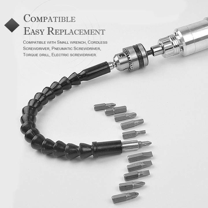 SwiftFlex™ Flexible drill bit extension kit