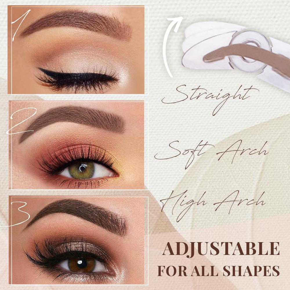 BrowZilla+™️ Set of adjustable eyebrow stamps