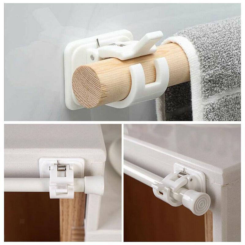 CurtainGrip™ Adjustable Curtain Grips | Never drill again!