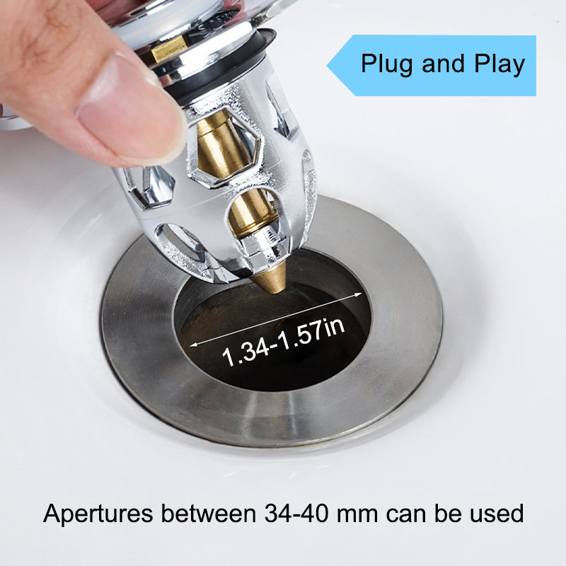 AquaGrip™️ Universal sink drain plugs