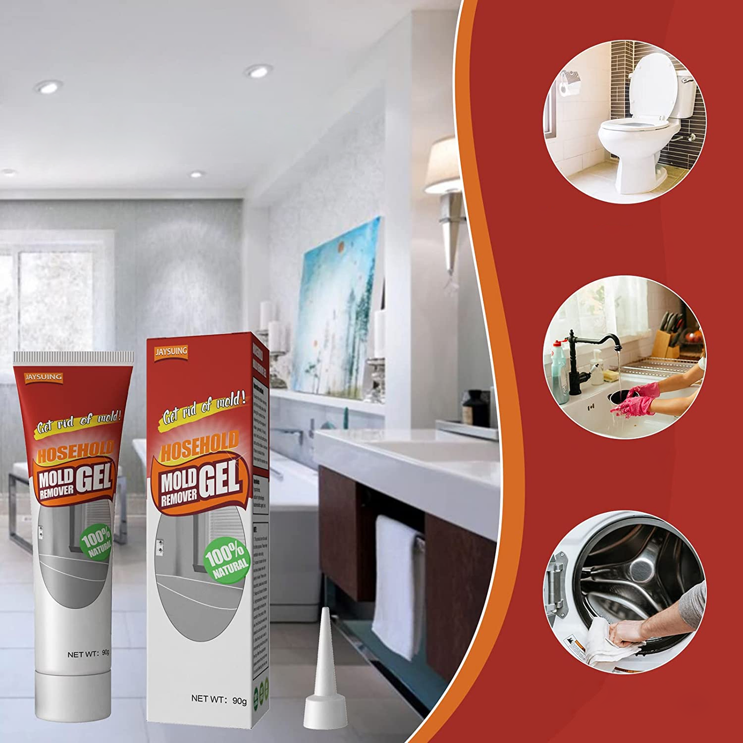 Agent Mold™️ Universal mold removal gel