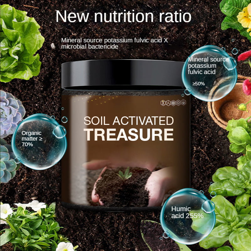 Soil Treasure™️ Comprehensive regulation of plant growth and development!