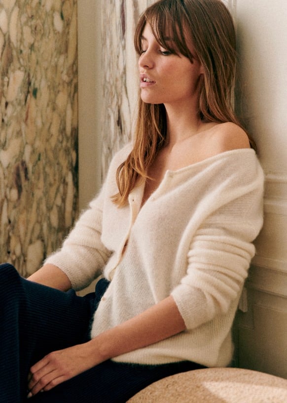 Mireio™️ Super soft button-up sweater