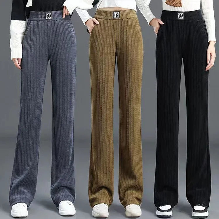 Rufina Spada™ Warm trousers with elasticated waist