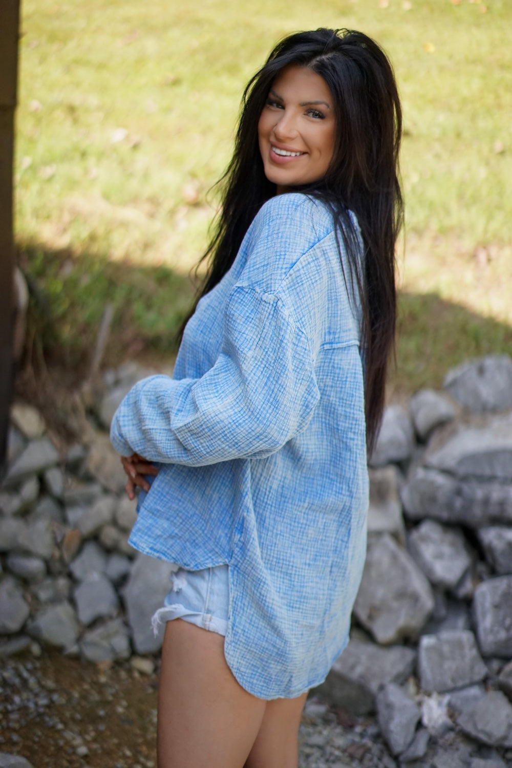 Alessia Belfi™ Women's Casual Button Down Shirt