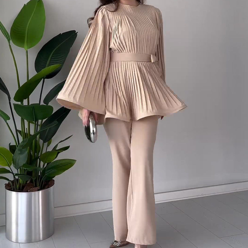 Apollina Fiacco™ Pleated Two-Piece Set