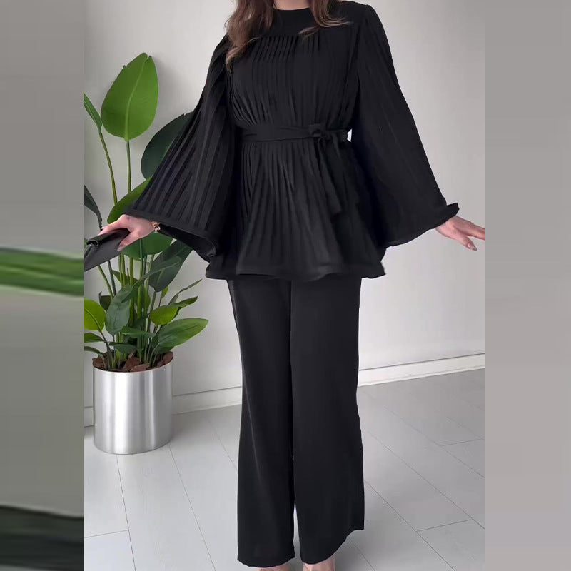 Apollina Fiacco™ Pleated Two-Piece Set