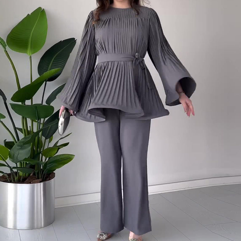Apollina Fiacco™ Pleated Two-Piece Set