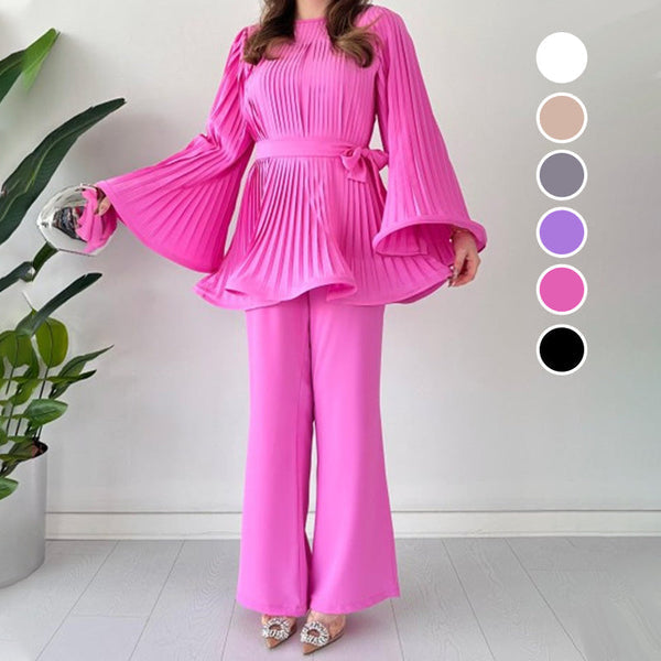 Apollina Fiacco™ Pleated Two-Piece Set