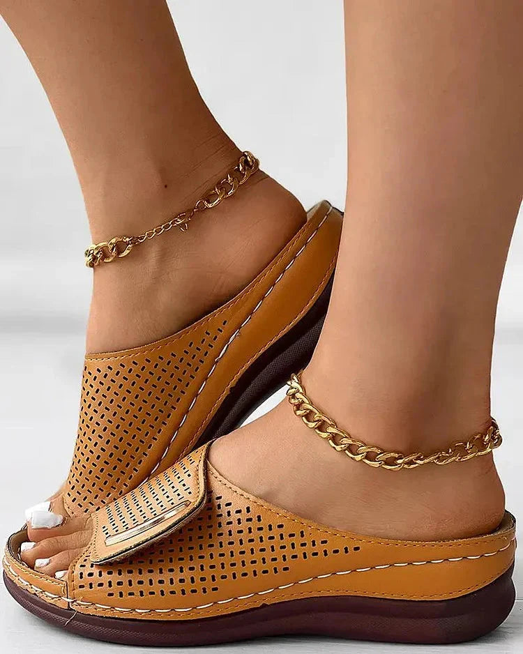 ArchSoothe™ Orthopaedic summer slippers