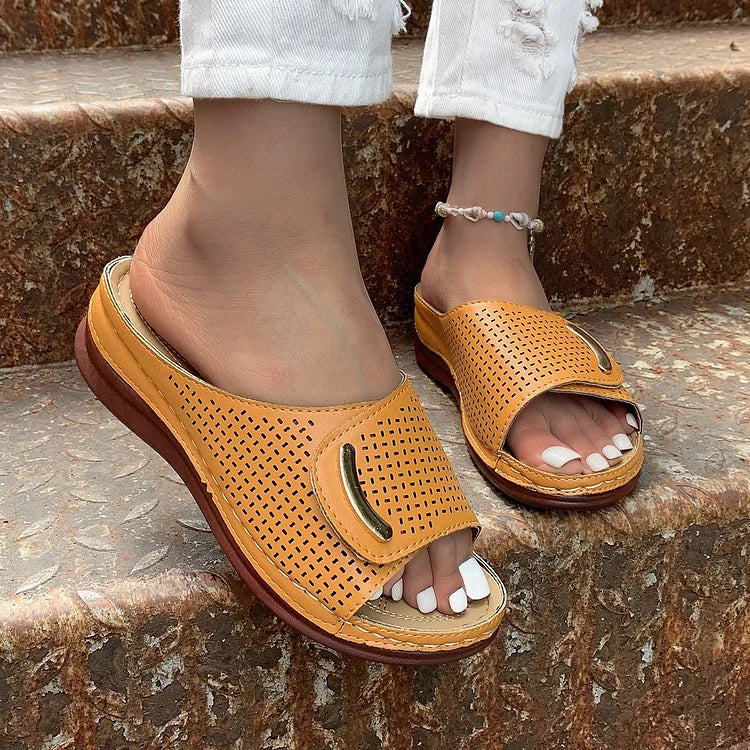 ArchSoothe™ Orthopaedic summer slippers