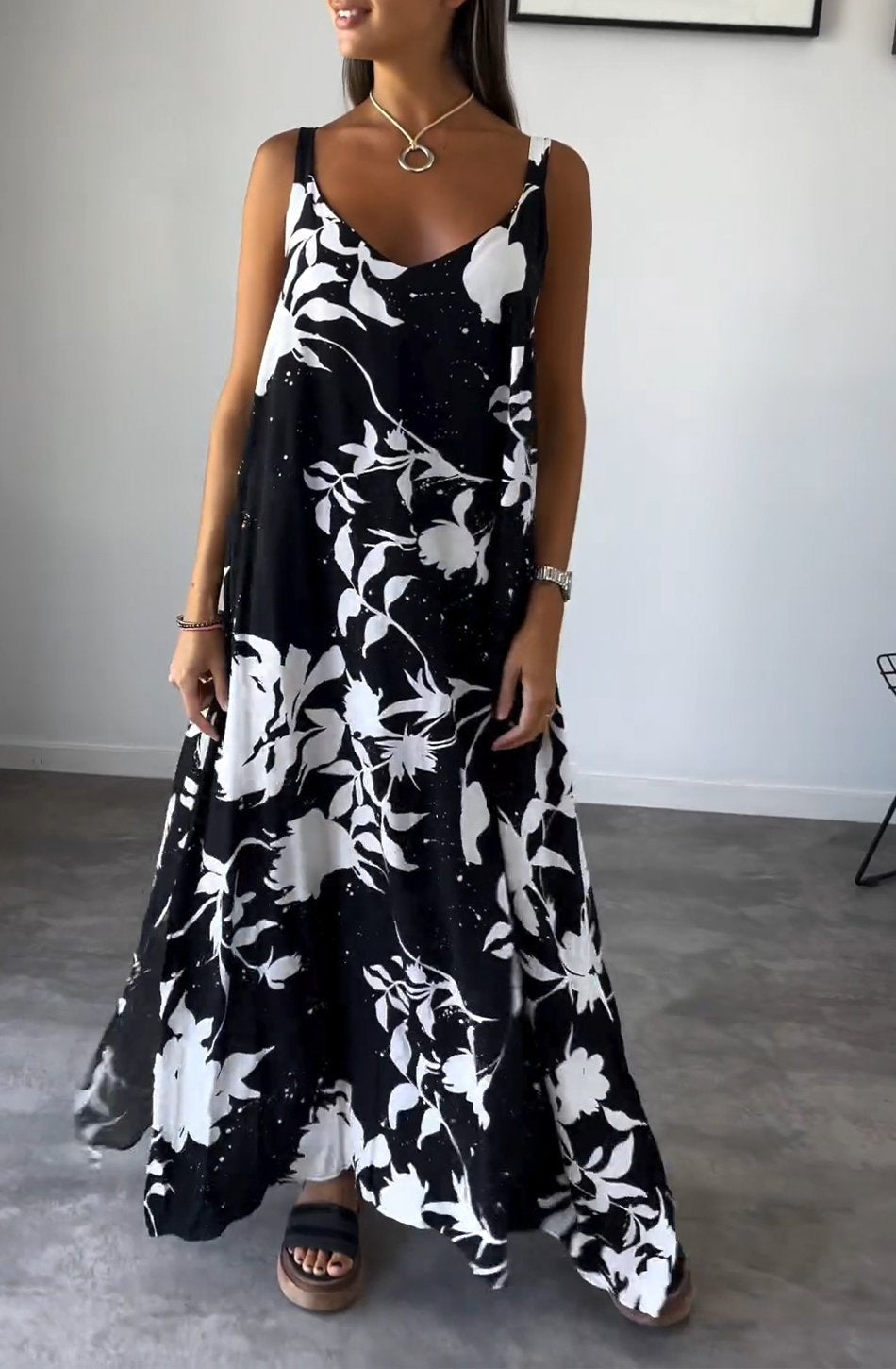 Athena Frazer™ Women's summer dress with print