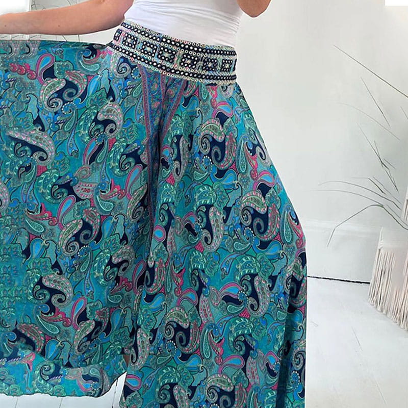 Avery™ Wide trousers with print