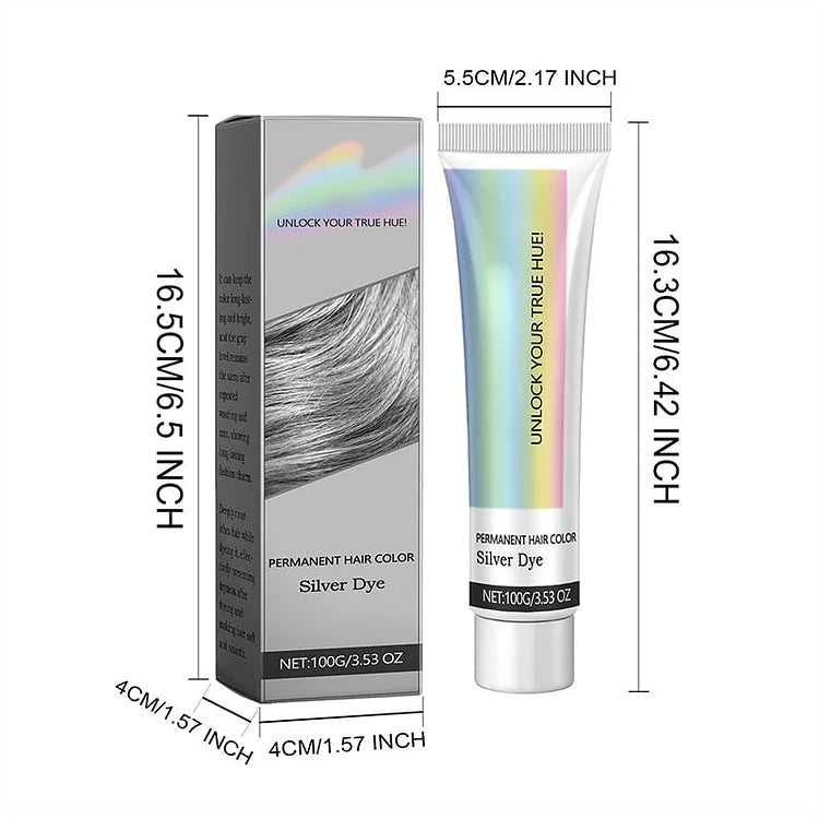 Biodye™ 2 in 1 Silver Hair Dye with Natural Essence Extract