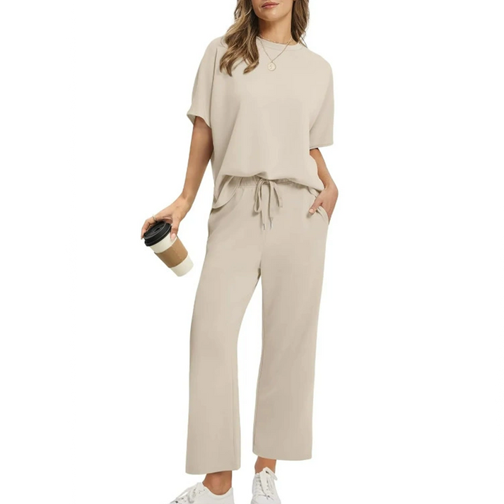 Clelia Diorio™ Casual top and pants set