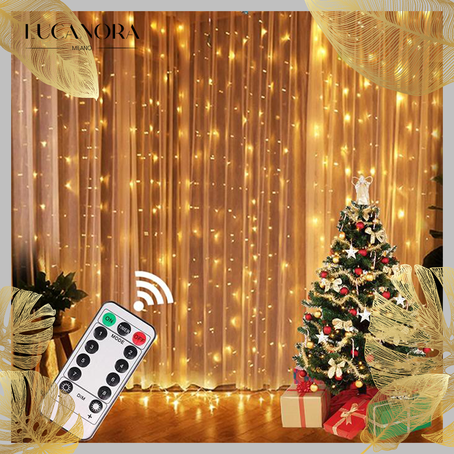 CurtainStar™ Light curtain | The best mood for cold and gloomy days!