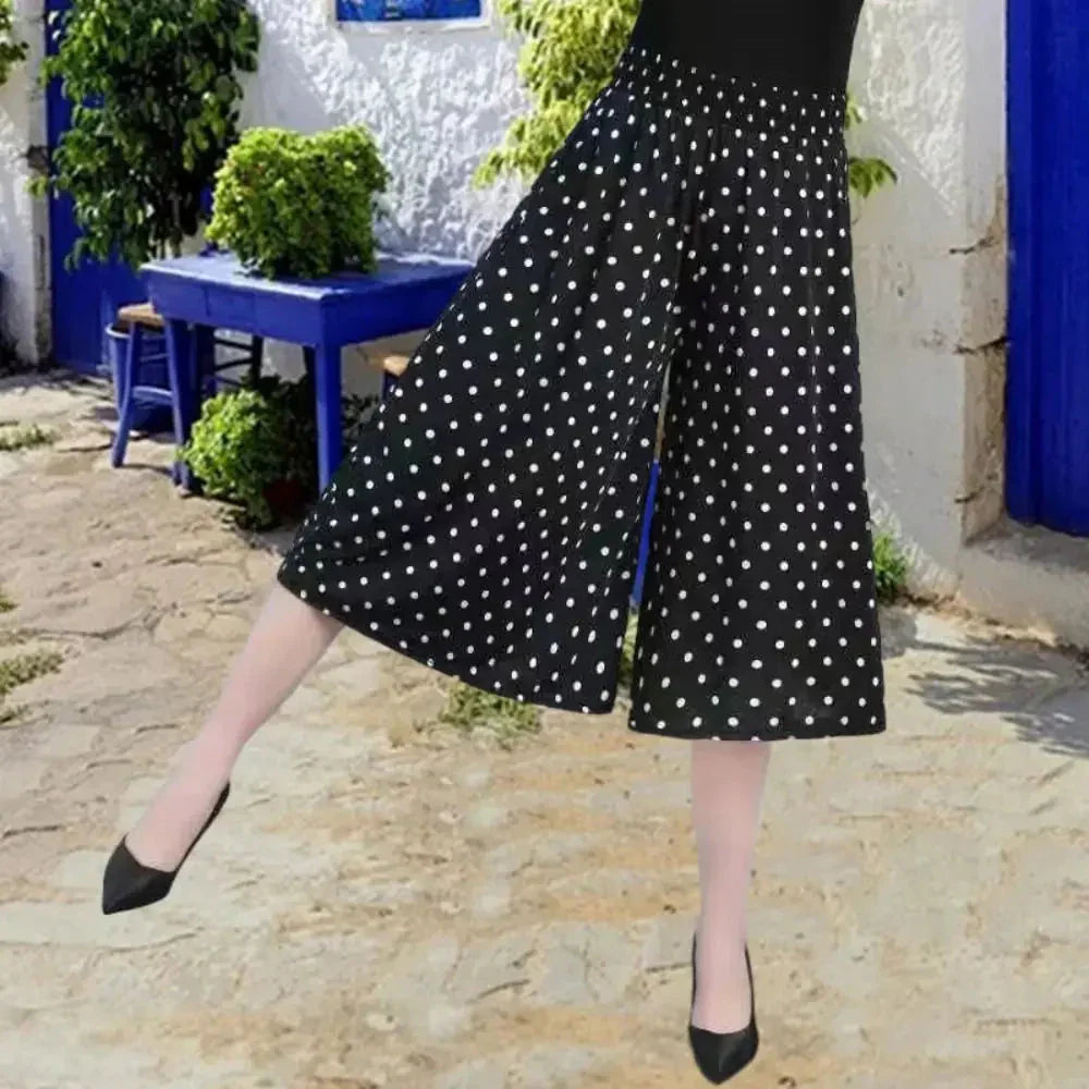 CurvyCharm™ Stretch trousers with wide leg