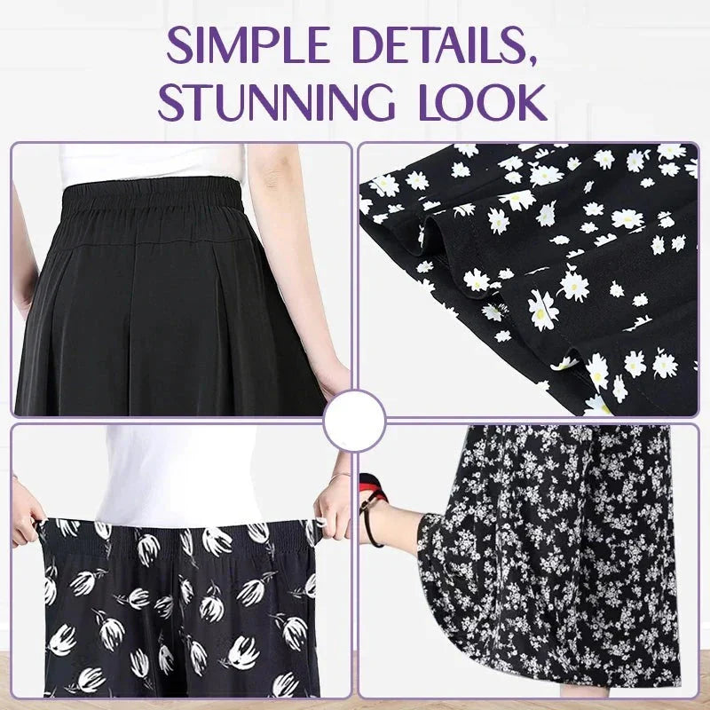 CurvyCharm™ Stretch trousers with wide leg