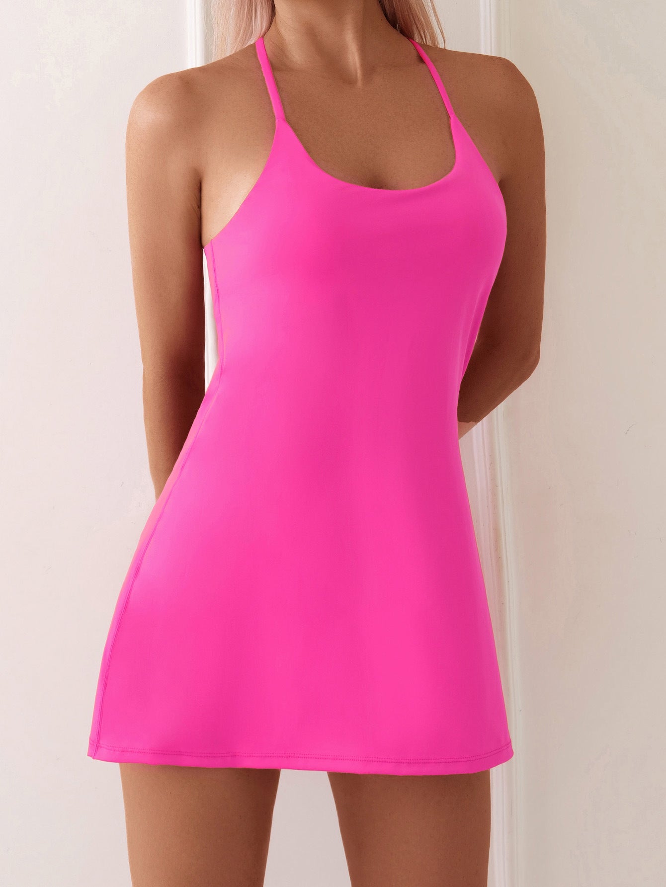 Dafne Bisio™ Comfortable Dress with Shorts Underneath