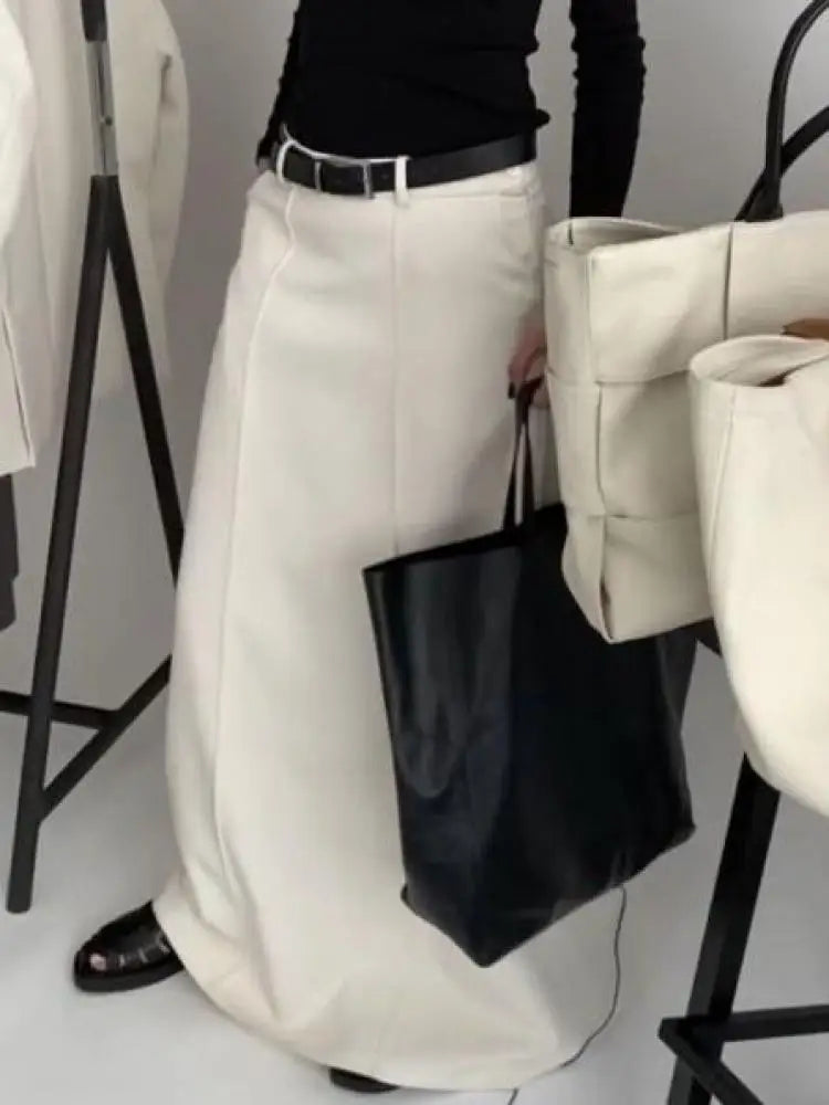 Degna Cassani™ Long skirt with high waist