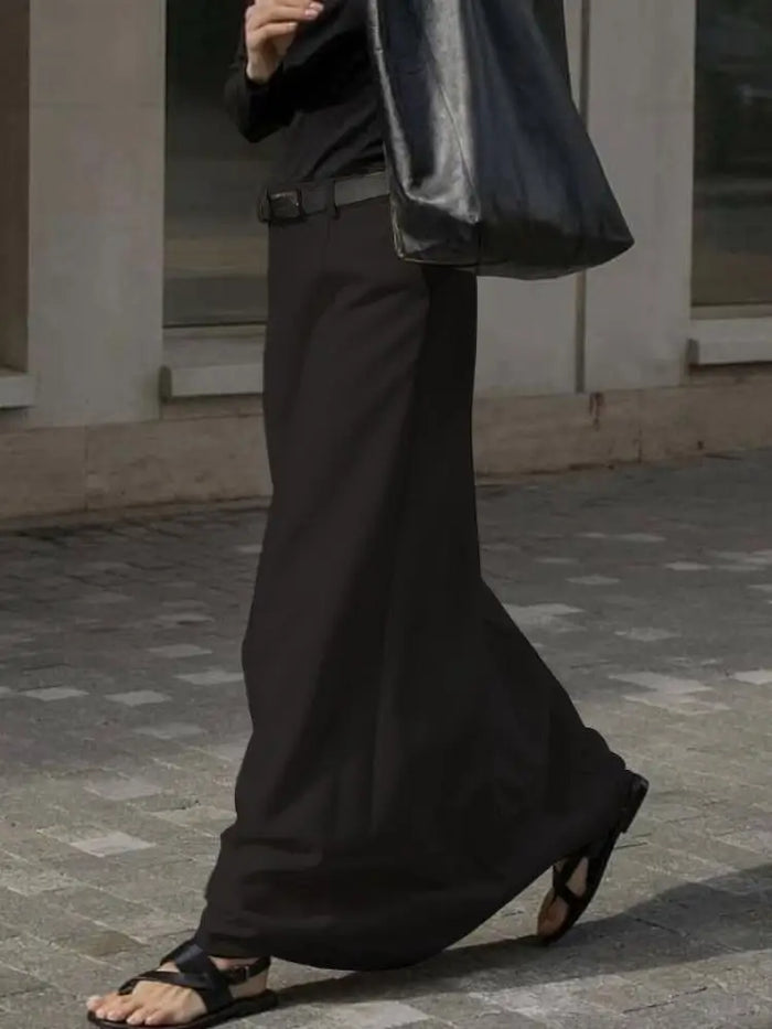 Degna Cassani™ Long skirt with high waist