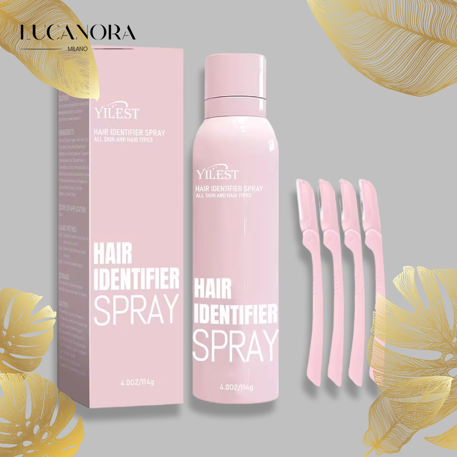 Derma Plane™ Face and body shaving spray + FREE facial razors