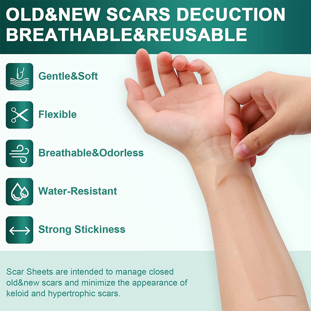 Dermarene™ Reusable Silicone Scar Plasters