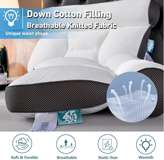 Dormeo Pro™ Comfort pillow to support the cervical spine