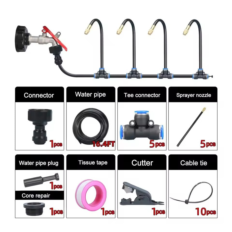 Droplex™ 360° Curved Garden Automatic Irrigation System