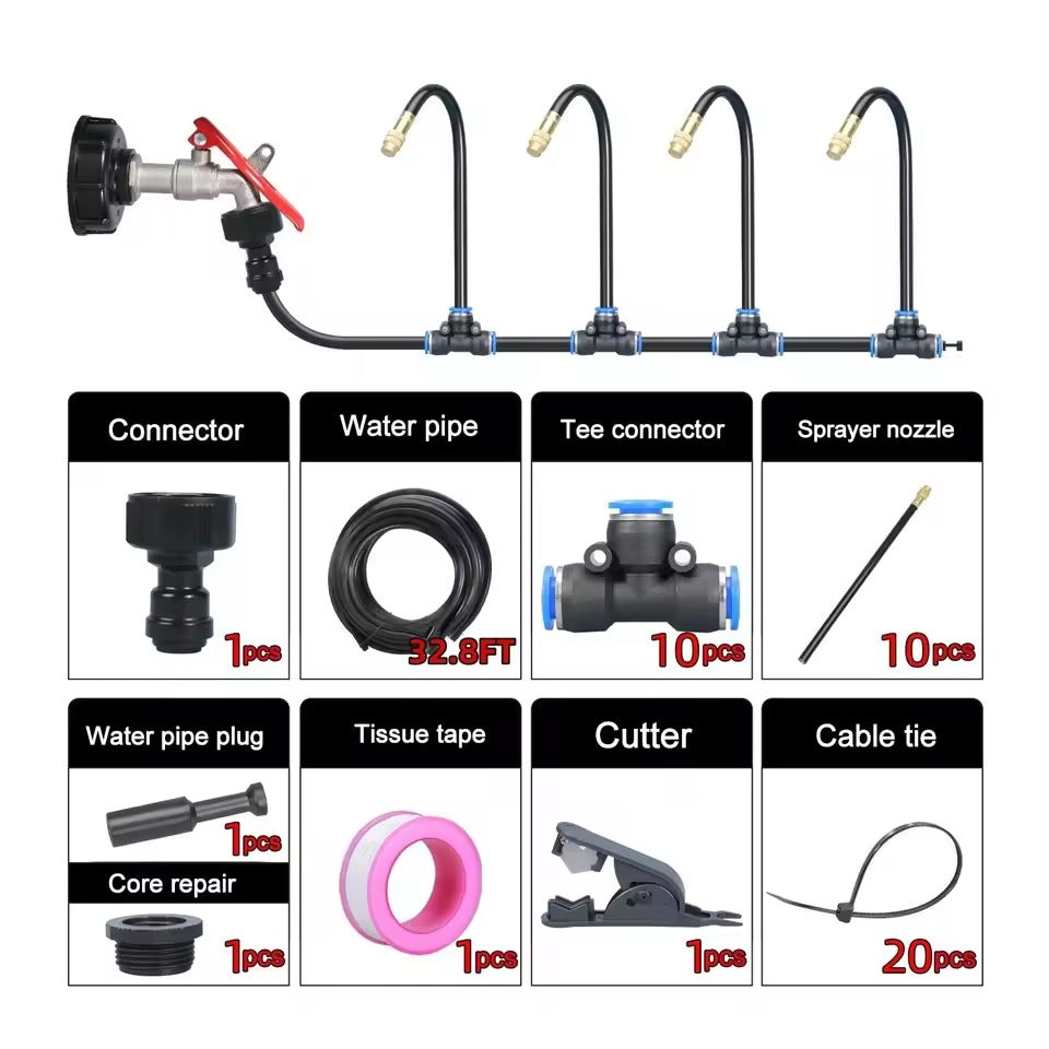 Droplex™ 360° Curved Garden Automatic Irrigation System