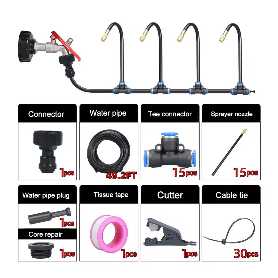 Droplex™ 360° Curved Garden Automatic Irrigation System