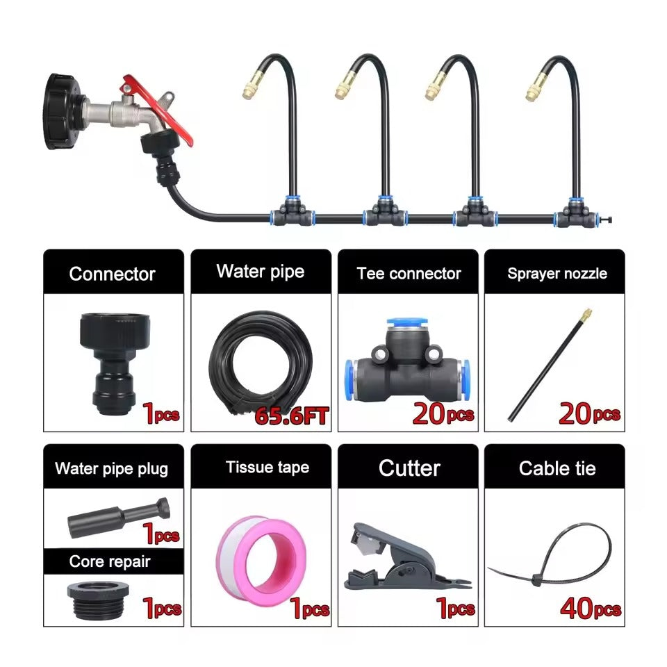 Droplex™ 360° Curved Garden Automatic Irrigation System