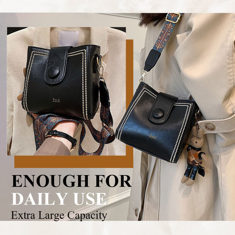 Dulina Rosa™ Vintage Bag with Adjustable Shoulder Strap