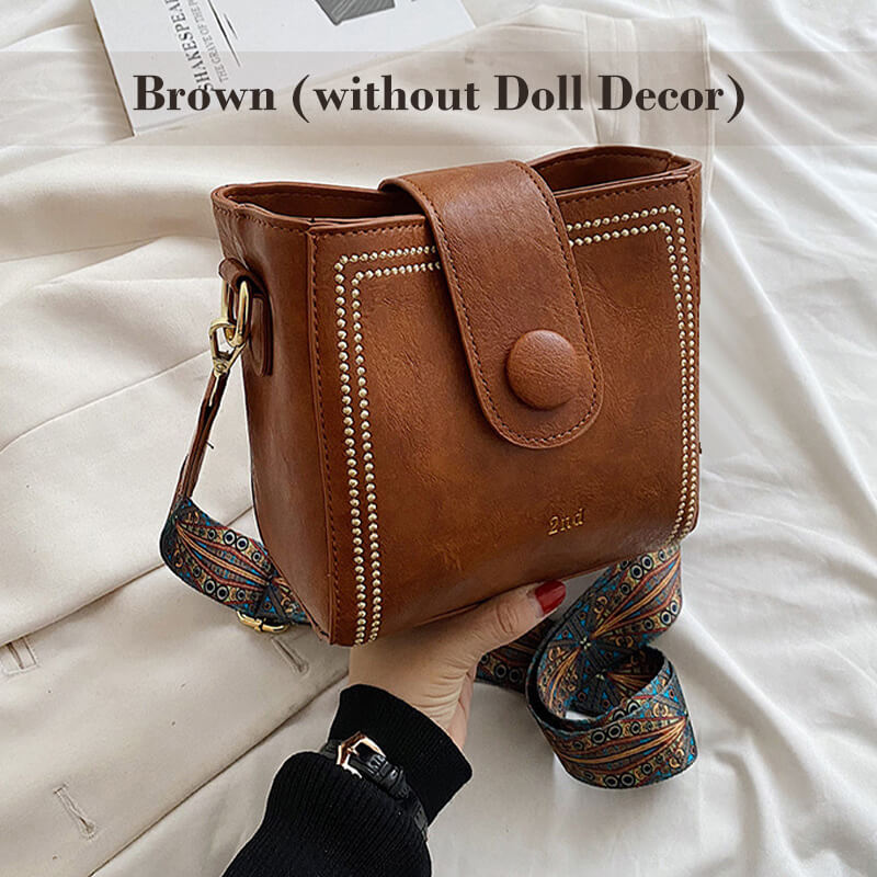 Dulina Rosa™ Vintage Bag with Adjustable Shoulder Strap