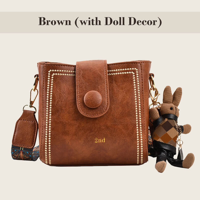 Dulina Rosa™ Vintage Bag with Adjustable Shoulder Strap