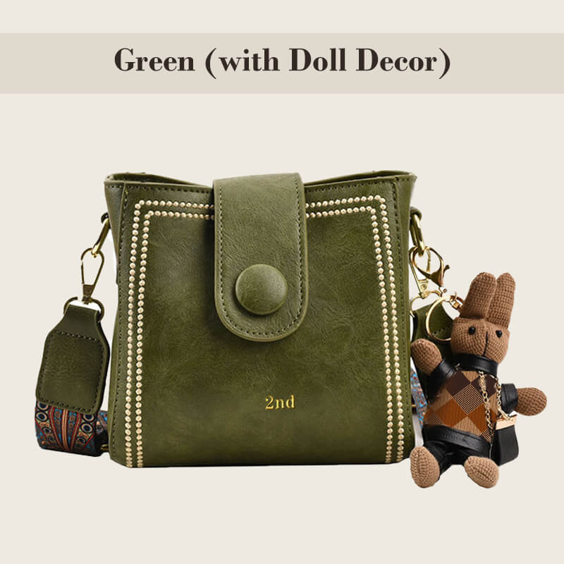Dulina Rosa™ Vintage Bag with Adjustable Shoulder Strap