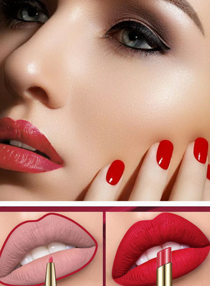 DuoLip™ Waterproof Lipstick with Contour
