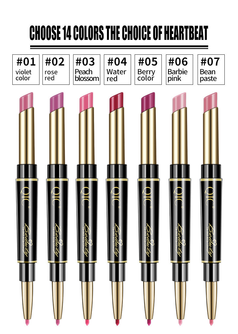 DuoLip™ Waterproof Lipstick with Contour