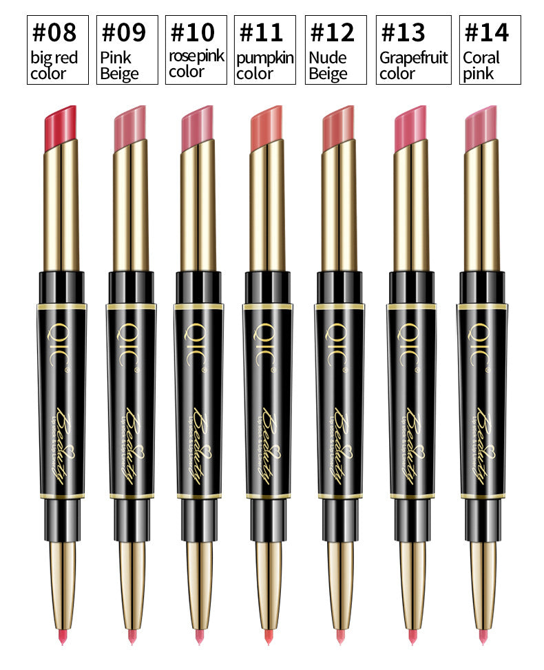 DuoLip™ Waterproof Lipstick with Contour